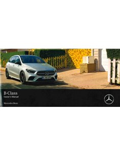 2019 MERCEDES BENZ B KLASSE BETRIEBSANLEITUNG ENGLISCH