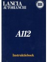 1983 AUTOBIANCHI A112 INSTRUCTIEBOEKJE NEDERLANDS