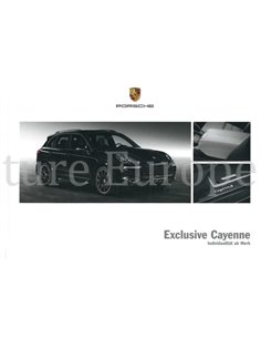 2016 PORSCHE CAYENNE EXCLUSIVE HARDBACK BROCHURE GERMAN
