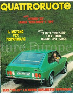 1975 QUATTRORUOTE MAGAZINE 235 ITALIAANS