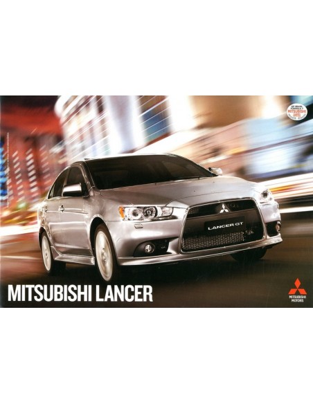 2011 MITSUBISHI LANCER BROCHURE PORTUGEES