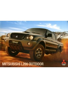2012 MITSUBISHI L200 OUTDOOR BROCHURE PORTUGEES
