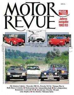 1982-1983 MOTOR REVUE YEARBOOK GERMAN