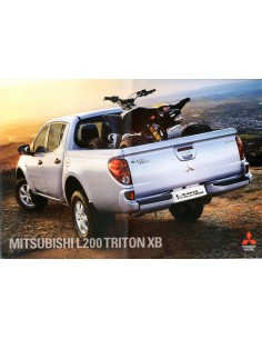 2012 MITSUBISHI L200 TRITON XB BROCHURE PORTUGEES