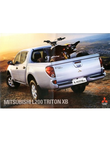 2012 MITSUBISHI L200 TRITON XB BROCHURE PORTUGEES