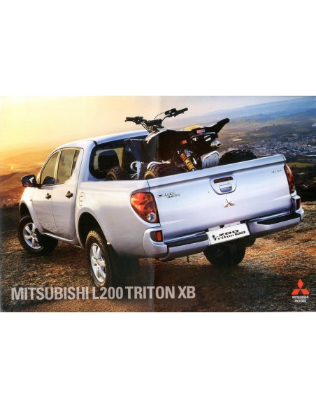 2012 MITSUBISHI L200 TRITON XB BROCHURE PORTUGEES