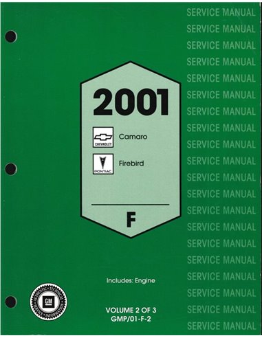 1997 CHEVROLET CAMARO | PONTIAC FIREBIRD WORKSHOP MANUAL ENGLISH 