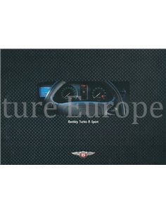 1996 BENTLEY TURBO R SPORT PROSPEKT ENGLISCH
