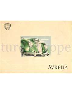 1951 LANCIA AURELIA SALOON | CONVERTIBLE BROCHURE ITALIAN