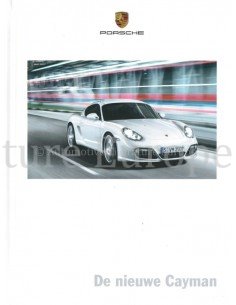 2009 PORSCHE CAYMAN S HARDCOVER BROCHURE DUITS