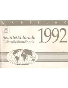 1992 CADILLAC ELDORADO | SEVILLE INSTRUCTIEBOEKJE NEDERLANDS