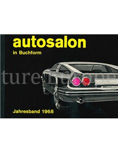 1968 AUTOSALON IN BUCHFORM