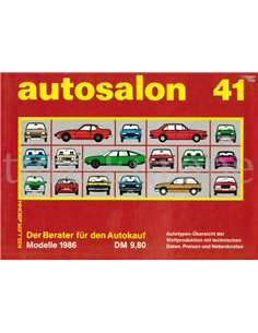 1986 AUTOSALON 41