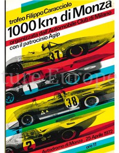 1000 KM DI MONZA, TROFEO FILIPPO CARACCIOLO, 25 APRIL 1972