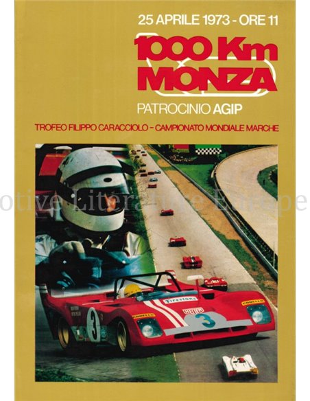 1000 KM DI MONZA, TROFEO FILIPPO CARACCIOLO, 25 APRIL 1973