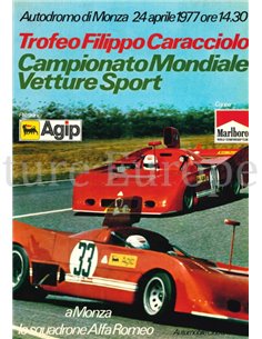 1000 KM DI MONZA, TROFEO FILIPPO CARACCIOLO, 24 APRIL 1977