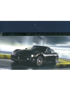 2011 MASERATI GRANTURISMO S BROCHURE ENGELS