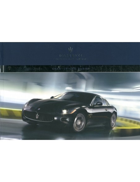 2011 MASERATI GRANTURISMO S BROCHURE ENGELS