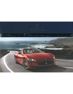 2011 MASERATI GRANCABRIO & SPORT BROCHURE ENGELS