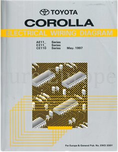1997 TOYOTA COROLLA ELEKTRIK SCHALTPLAN MULTI