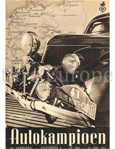 1941 AUTOKAMPIOEN MAGAZIN 04 NIEDERLÄNDISCH