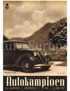 1942 AUTOKAMPIOEN MAGAZINE 09 NEDERLANDS