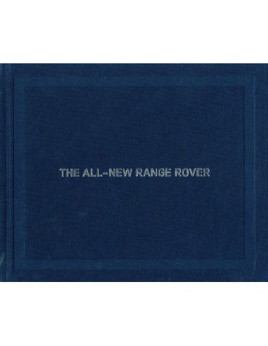 2012 LAND ROVER RANGE ROVER MEDIA HARDCOVER BROCHURE ENGELS