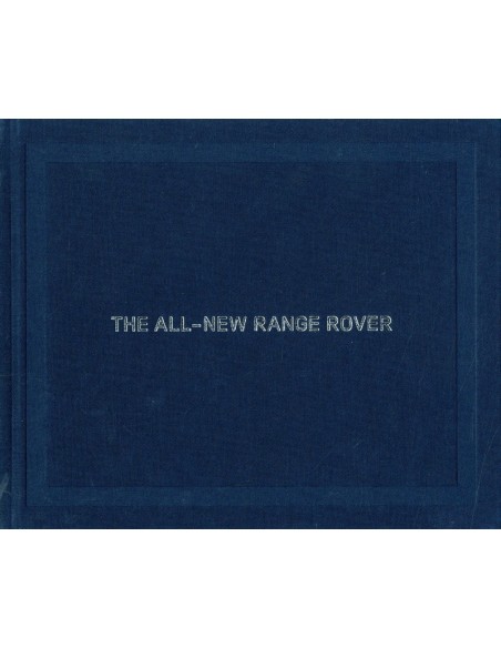 2012 LAND ROVER RANGE ROVER MEDIA HARDCOVER BROCHURE ENGELS