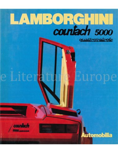 LAMBORGHINI COUNTACH 5000 QUATTROVALVOLE