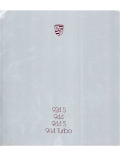 1987 PORSCHE PROGRAMM PROSPEKT DEUTSCH