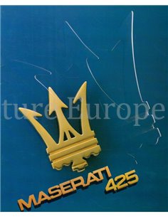 1985 MASERATI 425 BROCHURE ENGELS