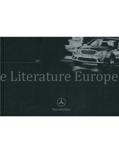 2004 MERCEDES BENZ AMG PROGRAMM PROSPEKT DEUTSCH