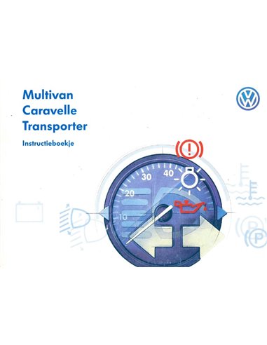 1996 VOLKSWAGEN CARAVELLE TRANSPORTER HANDBUCH NIEDERLANDISCH
