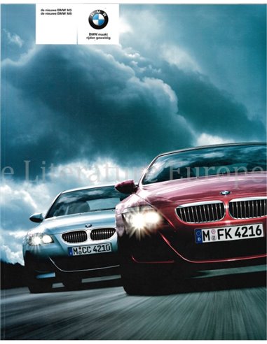 2005 BMW M5 | M6 BROCHURE NEDERLANDS