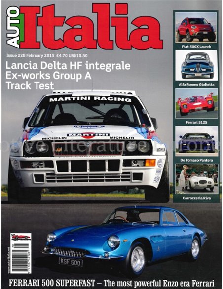 2015 AUTO ITALIA MAGAZINE 228 ENGLISH 