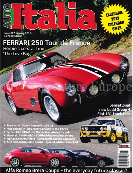 2015 AUTO ITALIA MAGAZINE 227 ENGLISH 