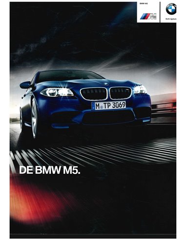 2015 BMW M5 BROCHURE NEDERLANDS