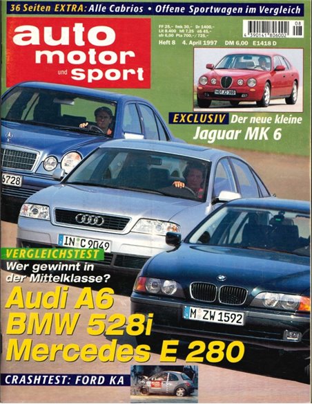 1997 AUTO MOTOR UND SPORT 08 DUITS