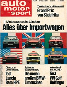 1976 AUTO MOTOR UND SPORT 07 DUITS