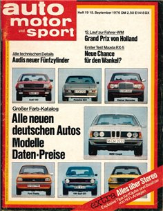 1976 AUTO MOTOR UND SPORT 19 DEUTSCH
