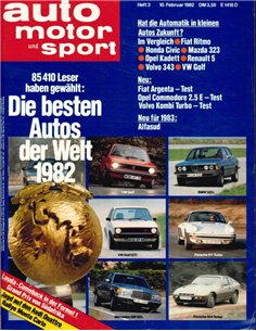1982 AUTO MOTOR UND SPORT 03 DUITS