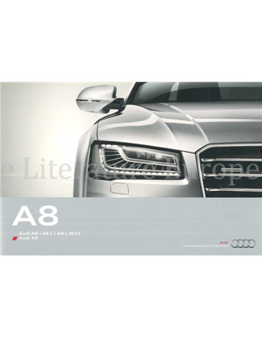 2013 AUDI A8  | S8 BROCHURE NEDERLANDS