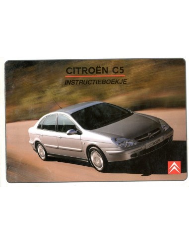 2002 CITROEN C5 INSTRUCTIEBOEKJE NEDERLANDS