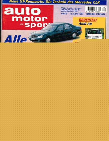 1997 AUTO MOTOR UND SPORT 09 GERMAN