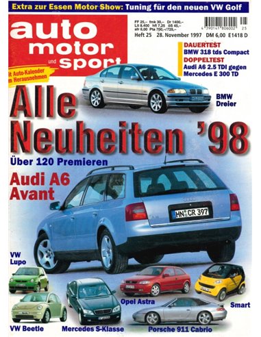 1997 AUTO MOTOR UND SPORT 25 DEUTSCH