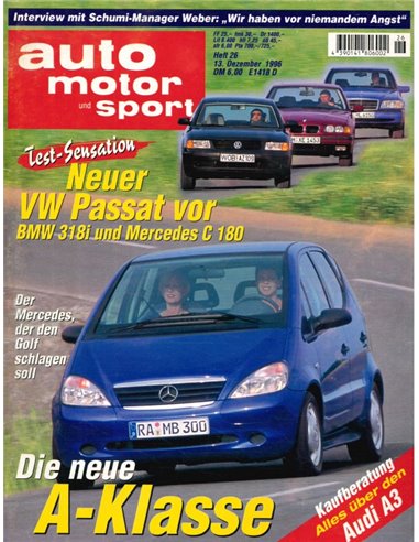 1996 AUTO MOTOR UND SPORT 26 DEUTSCH