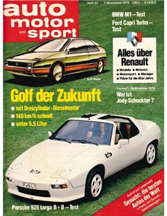 1979 AUTO MOTOR UND SPORT 23 DUITS