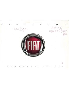 2007 FIAT CROMA INSTRUCTIEBOEKJE NEDERLANDS