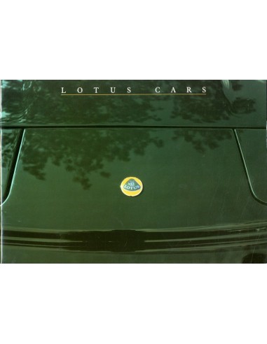 1989 LOTUS ESPRIT SE BROCHURE ENGELS