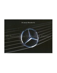 1989 MERCEDES BENZ SL BROCHURE NEDERLANDS